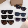 140 BURBERRY BE4337 Square Acetate Sunglasses