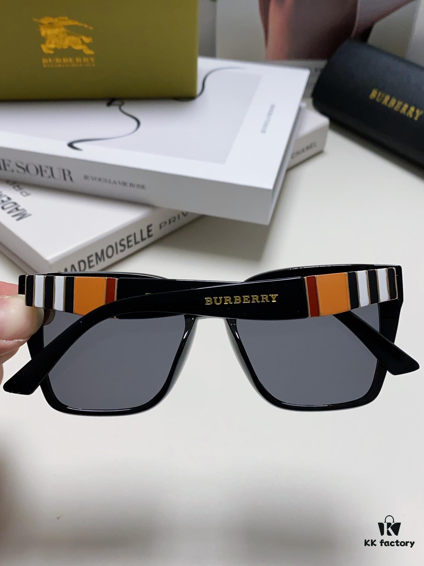 BURBERRY 2024 New Arrival European and American Fashion Sunglasses, Trendy Unisex Street Style Shades