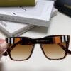 BURBERRY 2024 New Arrival European and American Fashion Sunglasses, Men's and Women's Trendy Streetwear Shades