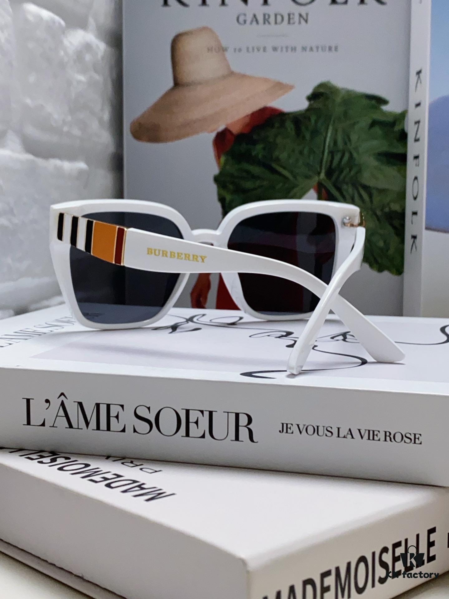 BURBERRY 2024 New Arrival European and American Fashion Sunglasses, Trendy Unisex Streetwear Shades