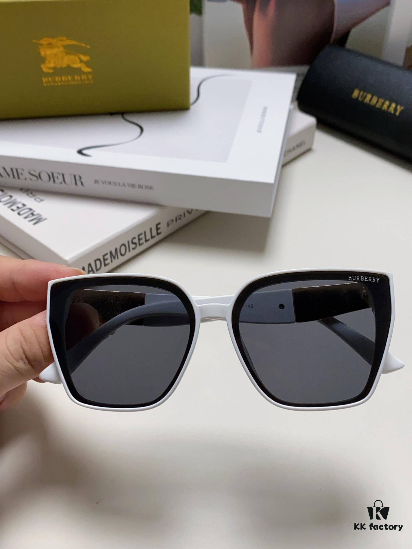 BURBERRY 2024 New Arrival European and American Fashion Sunglasses, Trendy Unisex Streetwear Shades