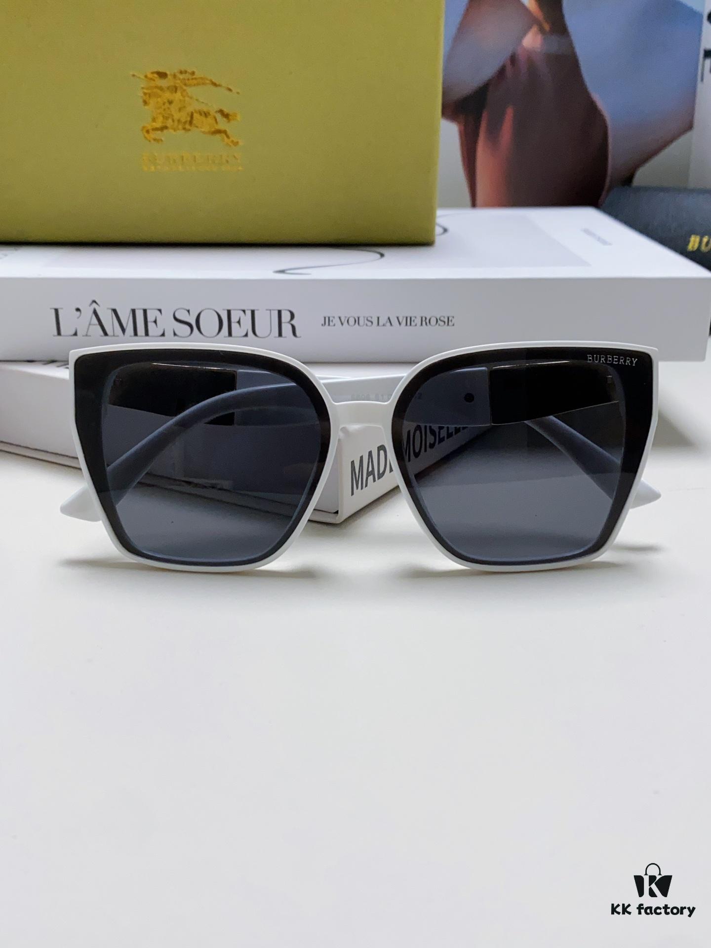 BURBERRY 2024 New Arrival European and American Fashion Sunglasses, Trendy Unisex Streetwear Shades
