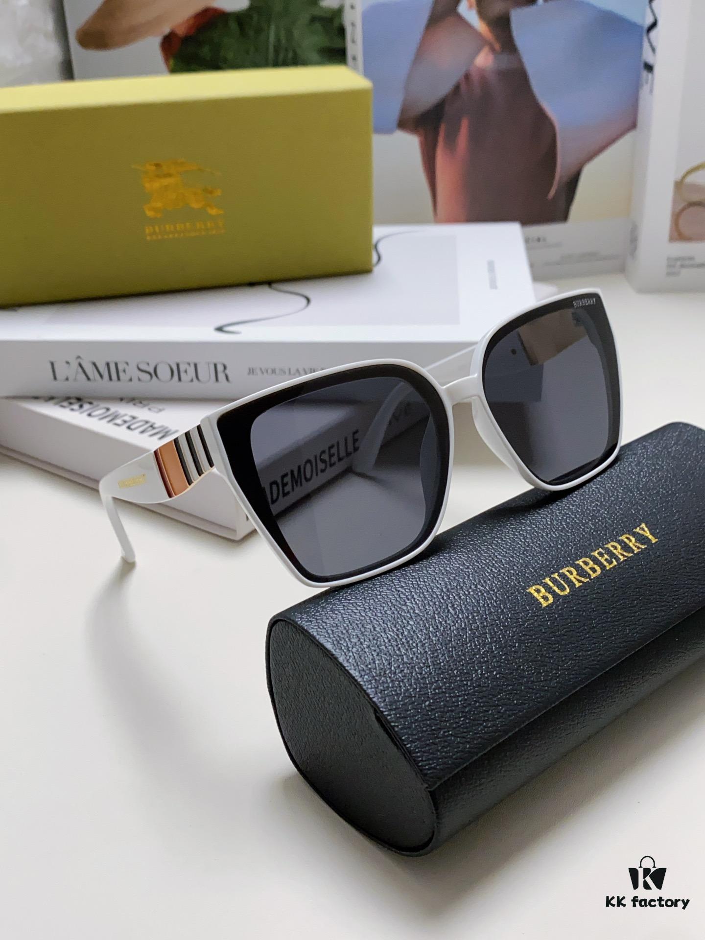 BURBERRY 2024 New Arrival European and American Fashion Sunglasses, Trendy Unisex Streetwear Shades
