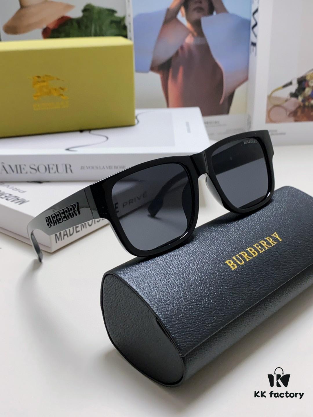 🆕BURBERRY Burberry 🛒 LOGO-Embellished Temple Design, the Hottest Fashion Trend, Minimalist Yet Statement-Making, Premium Craftsmanship, Flattering Facial Contour Fit 🤍 Eyeglasses Sunglasses