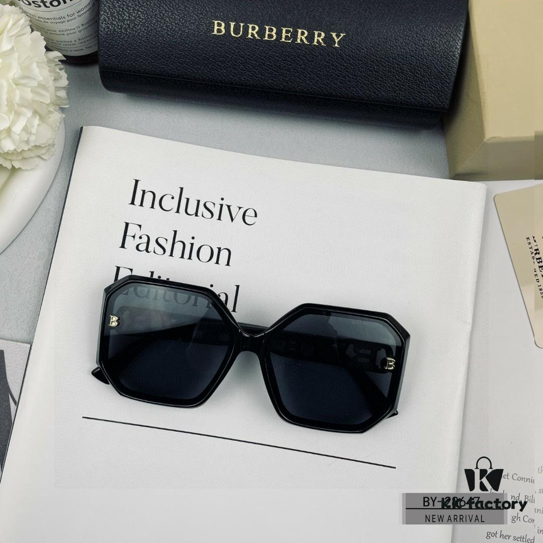 Burberry - New Model Sunglasses, Celebrity Style, Lightweight TR Frame with Polarized Lenses by Polaroid, Size 61-15-150