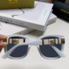 Burberry 2024 New Korean-Style Oversized Wide-Leg Stylish Fast Fashion Nobility Unisex Sunglasses, Slimming Trendy Sun Glasses with Horse Logo and Classic Check Pattern