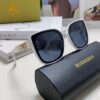 Burberry 2024 New Korean-Style Oversized Wide-Leg Stylish Fast Fashion Nobility Unisex Sunglasses, Slimming Trendy Sun Glasses with Horse Logo and Classic Check Pattern