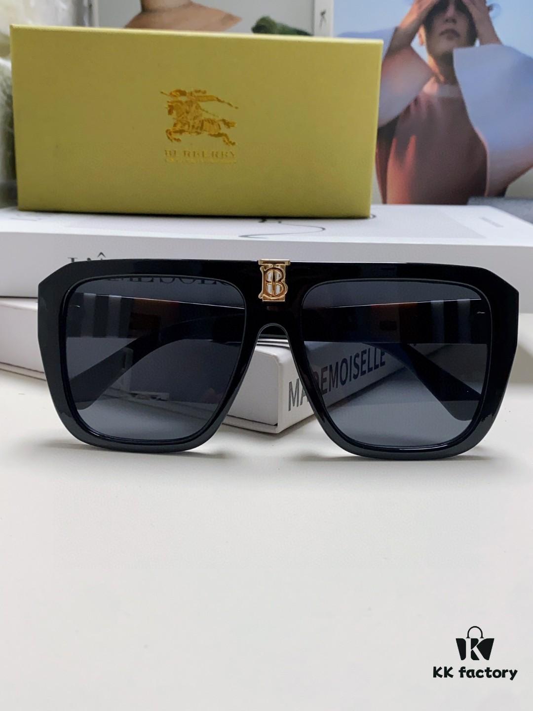 Burberry 2024 Popular Unisex Fashion Sunglasses, UV Protection Driving Sunglasses, Oversized Women's Sunglasses