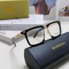 BURBERRY Full-Rim Metal Prescription Eyeglass Frame, Unisex Business Optical Glasses Frame
