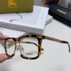 BURBERRY Full-Rim Metal Prescription Eyeglass Frame, Unisex Business Optical Glasses Frame Compatible with Sunglasses