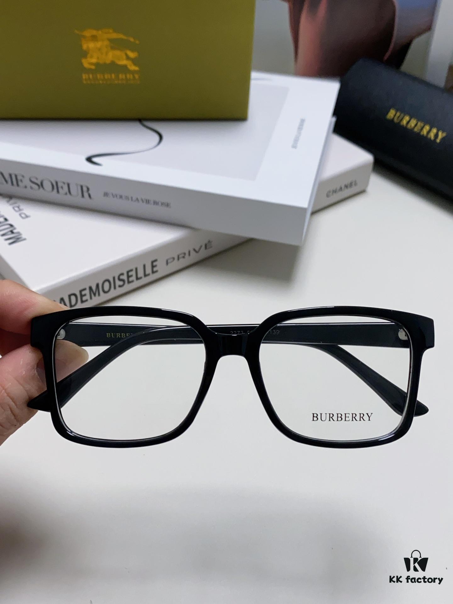 Burberry 2024 New Arrival Eyeglass Frame Korean Style Trendy Oversized Prescription Glasses Lightweight Unisex Optical Frame Suitable for Daily Wear