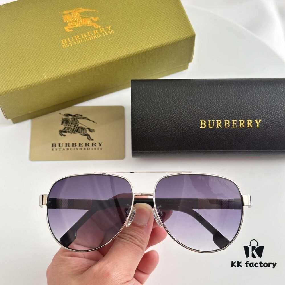 Burberry Men's Original Pattern Aviator Sunglasses BE4211 SIZE: 60□15-140