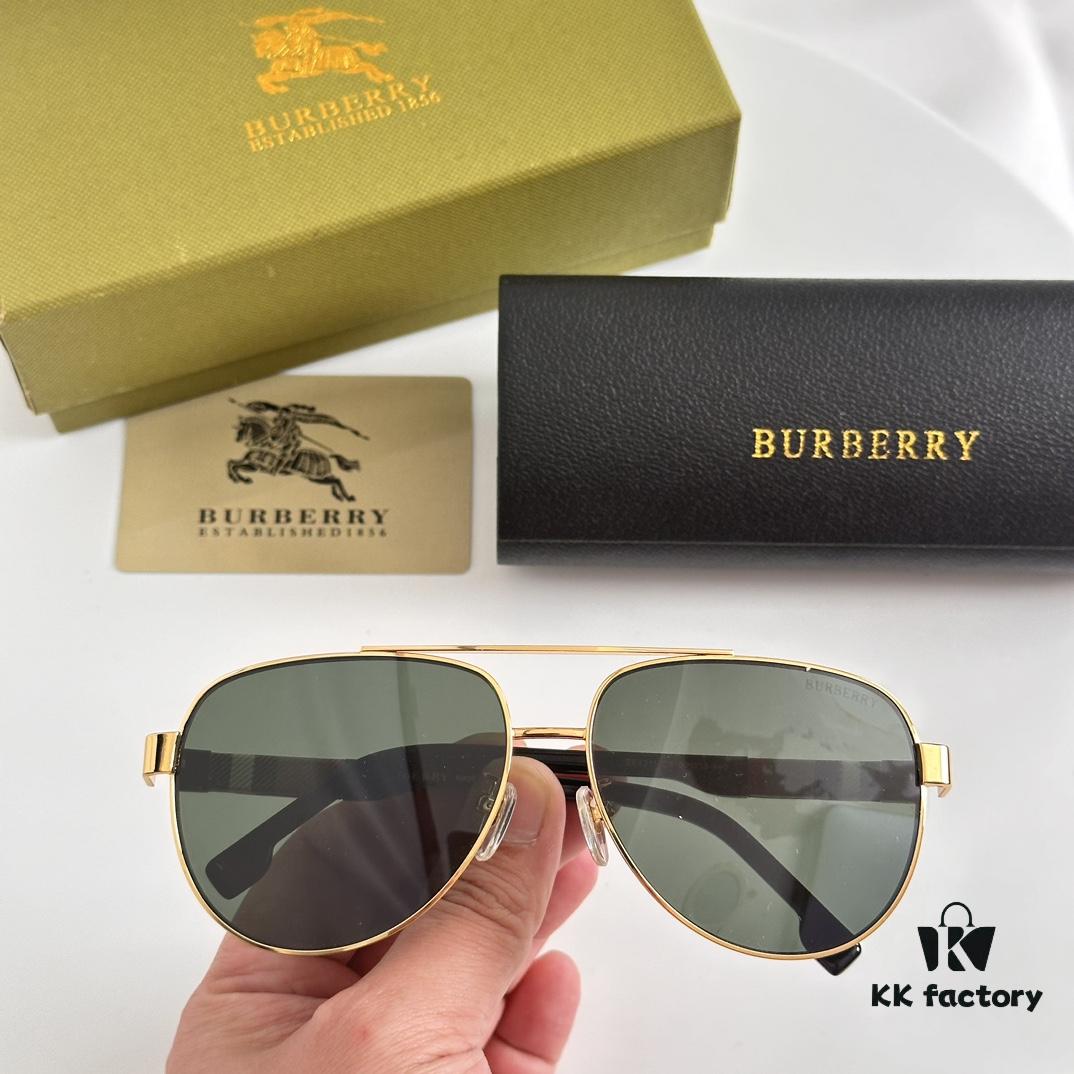 Burberry Men's Original Pattern Aviator Sunglasses BE4211 SIZE: 60□15-140