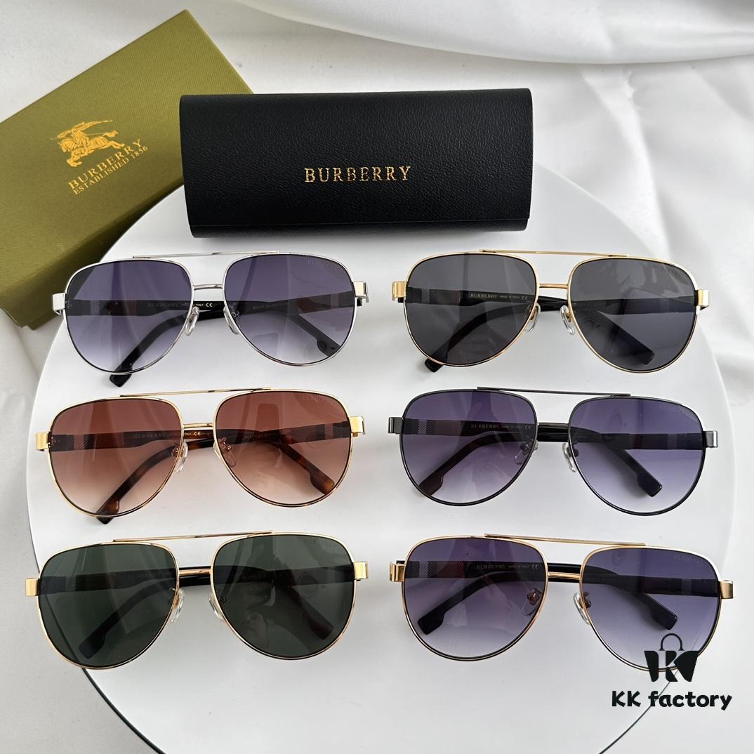 Burberry Men's Original Pattern Aviator Sunglasses BE4211 SIZE: 60□15-140