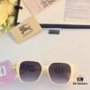 Burberry New 2024 Oversized Square Sunglasses for Women, Korean-style Fashionable Unisex Sun Glasses, Instagram-trending UV Protection Shades