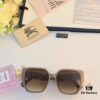 Burberry New 2024 Oversized Square Sunglasses for Women, Korean-style Fashionable Unisex Sun Glasses, Instagram-trending UV Protection Shades