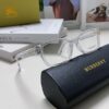 Burberry 2024 New Arrival High-Aesthetic Eyeglass Frame for Women, Large Frame Prescription-Compatible, Slimming Blue Light Blocking Optical Glasses, Non-Powered Sunglasses