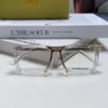 BURBERRY Full-Rim Metal Prescription Eyeglass Frame, Unisex Business Optical Glasses Frame