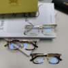 BURBERRY Full-Rim Metal Prescription Eyeglass Frame, Unisex Business Optical Glasses Frame