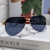 Burberry Round Frame Sunglasses New One-Piece Pilot Shades Unisex Sun Glasses Celebrity Style Must-Have for Driving and Travel