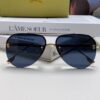 Burberry Round Frame Sunglasses New One-Piece Pilot Shades Unisex Sun Glasses Celebrity Style Must-Have for Driving and Travel