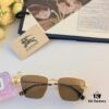 Burberryins Popular Polygonal Sunglasses, Harajuku Retro Small Frame, Stylish and Unique Streetwear Shades, Korean Fashion Trendy Eyewear