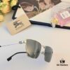 Burberryins Popular Polygonal Sunglasses, Harajuku Retro Small Frame, Stylish and Unique Streetwear Shades, Korean Fashion Trendy Eyewear