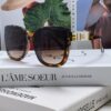Burberry 2024 New Korean-Style Oversized Wide-Leg Fashionable Fast-Moving Sunglasses Unisex Celebrity-Inspired Slimming Sun Glasses with Horse Logo and Classic Check Pattern