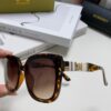 Burberry 2024 New Korean-Style Oversized Wide-Leg Fashionable Fast-Moving Sunglasses Unisex Celebrity-Inspired Slimming Sun Glasses with Horse Logo and Classic Check Pattern