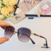 Burberry New Arrival Double-Bar Square Oversized Sunglasses Unisex Casual Travel Shades
