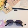 Burberry New Arrival Double-Bar Square Oversized Sunglasses Unisex Casual Travel Shades