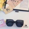 Burberry 2024 New Fashion Korean-Style Large-Frame Sunglasses for Women, Stylish UV-Protection Sun Glasses
