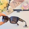 Burberry 2024 New Fashion Women's Trendy High-End Stylish Square Sunglasses UV Protection Slimming Driving Sun Glasses