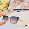 Burberry 2024 New Fashion Women's Trendy High-End Stylish Square Sunglasses UV Protection Slimming Driving Sun Glasses