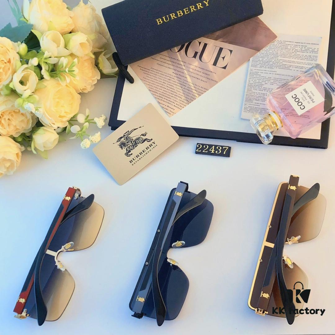 Burberry New Men's and Women's Sunglasses, Fashionable and Trendy Casual Shades, Driving and Travel Sunglasses
