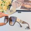 Burberry Style Korean Fashion Oversized Sunglasses for Long Face, Slimming UV Protection Sun Glasses Popular on Instagram