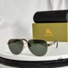 Burberry BE4211 Men's Aviator Sunglasses with Pattern Design