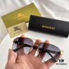 120‼️Burberry Men's Genuine Aviator Sunglasses with Pattern, BE4212 Sunglasses