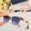 Burberry 2024 European and American Fashion Square Oversized Vintage Polarized Sunglasses with UV Protection, Stylish Unisex Sunglasses for Couples