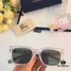 Burberry 2024 European and American Fashion Square Oversized Vintage Polarized Sunglasses with UV Protection, Stylish Unisex Sunglasses for Couples