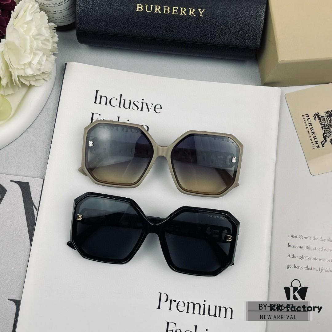 Burberry New Arrival Sunglasses, Polarized TR Lightweight Frame, Star-Inspired Style, Ideal for Travel and Driving