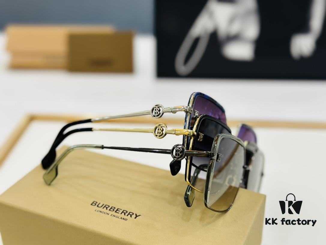 Trendy Burberry BE3128 Model – A Must-Have Accessory! Authentic TB Logo Design, Effortlessly Stylish. Size: 57□15-145