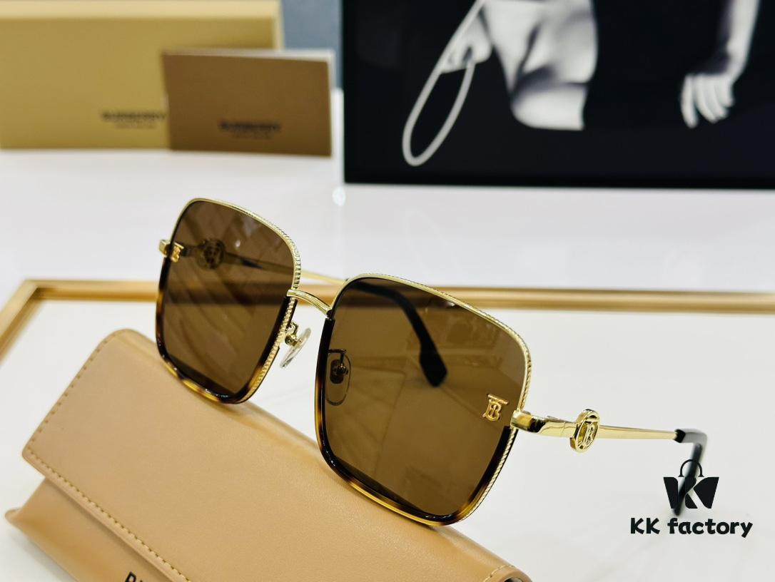 Trendy BAJIA Burberry BE3129, Must-Have Item for Stylish Outfits! TB Logo Design Makes a Statement – Effortlessly Fashionable ❤ Size: 61□16-145 High-Quality In Stock Eyeglasses, Sunglasses