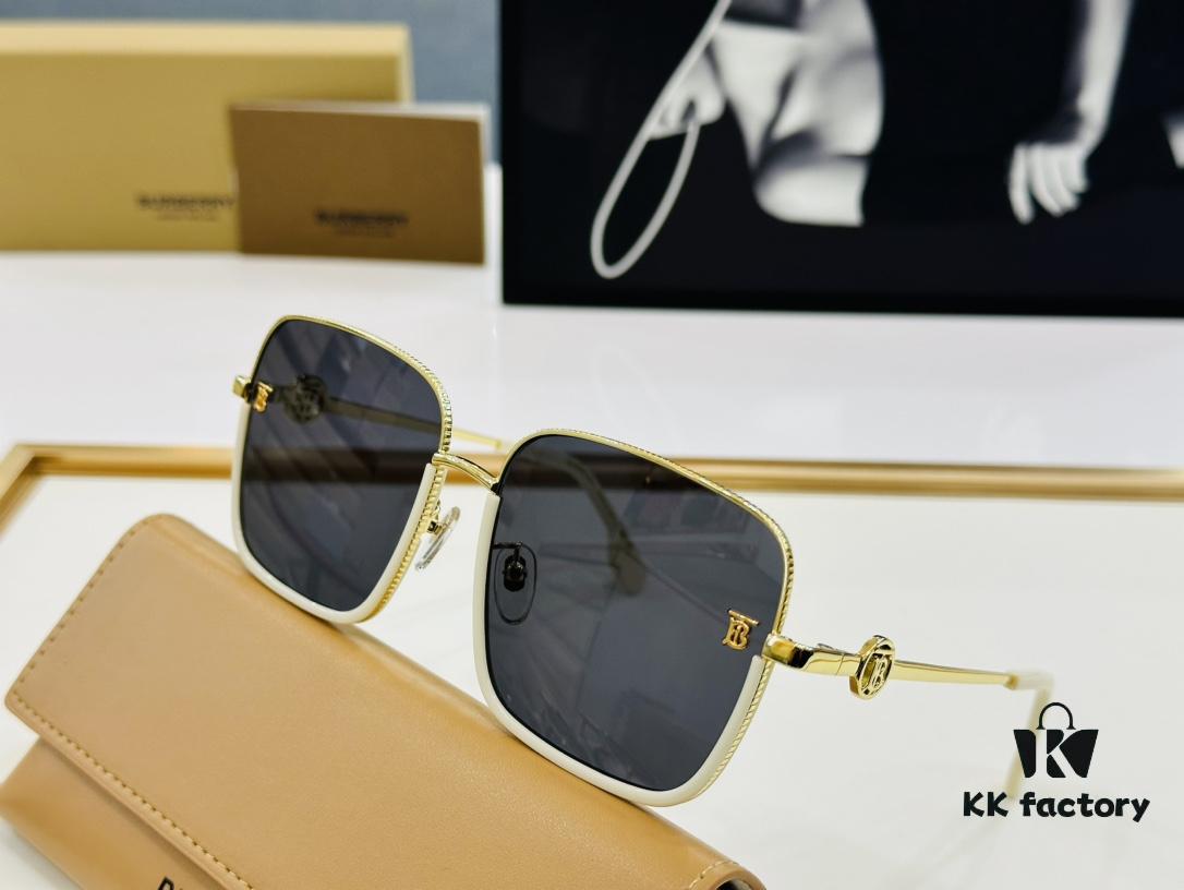 Trendy BAJIA Burberry BE3129, Must-Have Item for Stylish Outfits! TB Logo Design Makes a Statement – Effortlessly Fashionable ❤ Size: 61□16-145 High-Quality In Stock Eyeglasses, Sunglasses