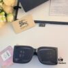 Burberry Trendy Unisex Sunglasses for Men and Women, Fashionable UV Protection Oversized Glasses for Parties, Gatherings, Slimming Face Look