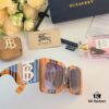 Burberry Trendy Unisex Sunglasses for Men and Women, Fashionable UV Protection Oversized Glasses for Parties, Gatherings, Slimming Face Look