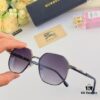 Burberry Retro Sunglasses, Fashionable Men's Statement Sunglasses, Trendy Streetwear Glasses, Hong Kong Style Hip-Hop Sun Glasses for Men and Women