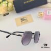 Burberry Retro Sunglasses, Fashionable Men's Statement Sunglasses, Trendy Streetwear Glasses, Hong Kong Style Hip-Hop Sun Glasses for Men and Women