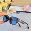 Burberry New Square-Frame Small Sunglasses, Fashionable and Versatile Trendy Glasses from Europe and America