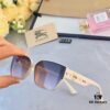 Burberry New Square-Frame Small Sunglasses, Fashionable and Versatile Trendy Glasses from Europe and America